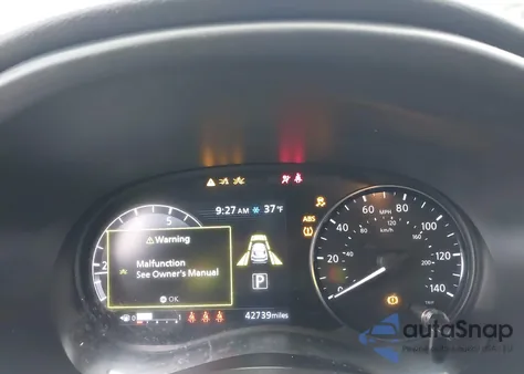 2021 Nissan Kicks Sr из США, поврежденный, VIN 3N1CP5DV4ML489980